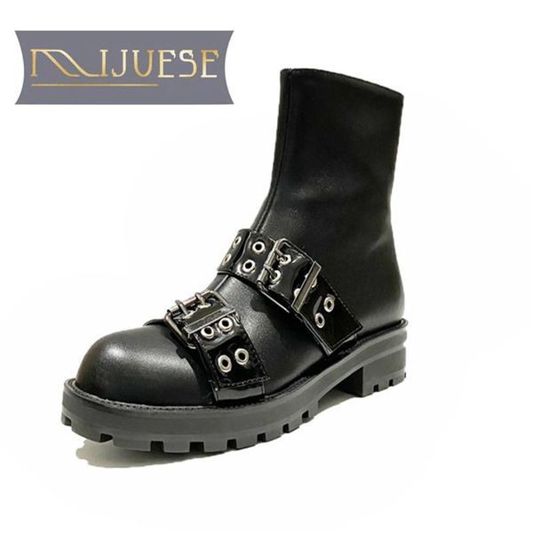 boots mljuese 2021 women ankle soft cow leather winter short plush zippers rivet round toe high heels equestrian, Black
boots mljuese 2021 women ankle soft cow leather winter short plush zippers rivet round toe high heels equestrian, Black