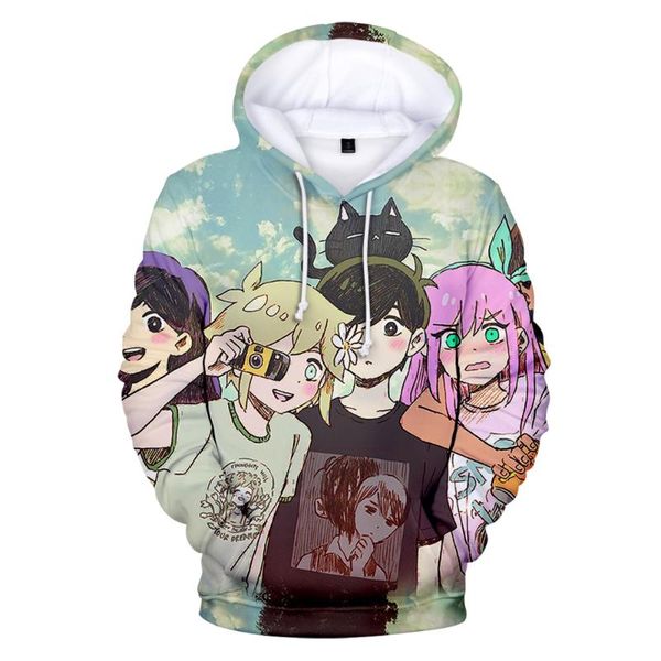 men's hoodies & sweatshirts omori game casual men women hoodie hip hop 3d print hoody harajuku pullovers streetwear sweatshirt oversize, Black
men's hoodies & sweatshirts omori game casual men women hoodie hip hop 3d print hoody harajuku pullovers streetwear sweatshirt oversize, Black