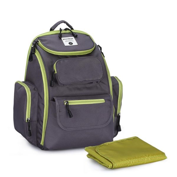 gray green diaper backpack for mom large capacity baby care travelling stroller multifunction design maternity nursing bag bags
gray green diaper backpack for mom large capacity baby care travelling stroller multifunction design maternity nursing bag bags