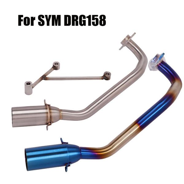 for sym drg158 escape front link pipe 51mm exhaust slip on motorcycle connect section tube modified system
for sym drg158 escape front link pipe 51mm exhaust slip on motorcycle connect section tube modified system