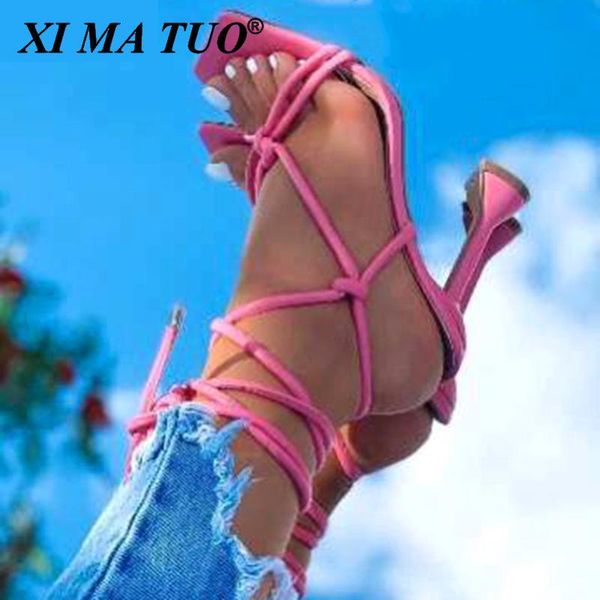 dress shoes arrivals summer women's sandals lace-up cross-strap high heels gladiator open toe spike heel ladies, Black
dress shoes arrivals summer women's sandals lace-up cross-strap high heels gladiator open toe spike heel ladies, Black