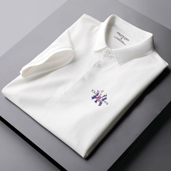 men's polo shirt lapel short sleeve t-shirt men's 2021 summer new korean chao brand pure cotton slim thin t-shirt, White;black
men's polo shirt lapel short sleeve t-shirt men's 2021 summer new korean chao brand pure cotton slim thin t-shirt, White;black