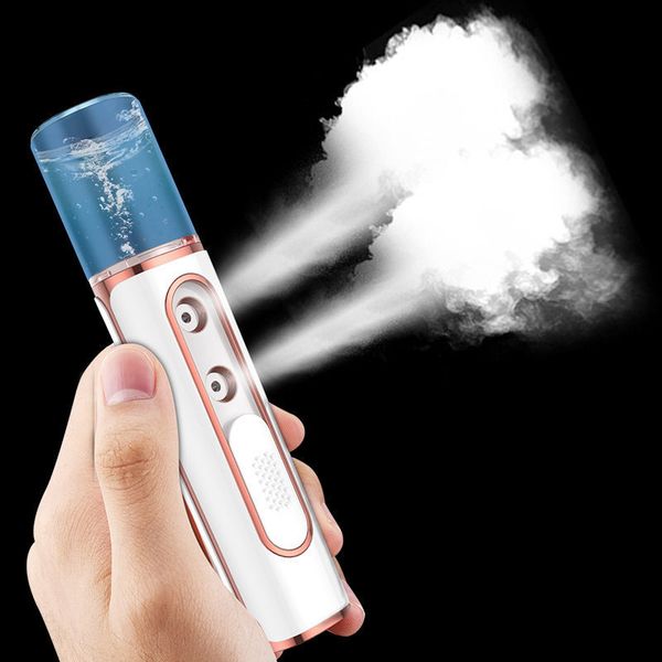 2in1 creative facial steamer double-hole sprayer nano mist spray home moisturizer for face portable handheld beauty instrument
2in1 creative facial steamer double-hole sprayer nano mist spray home moisturizer for face portable handheld beauty instrument