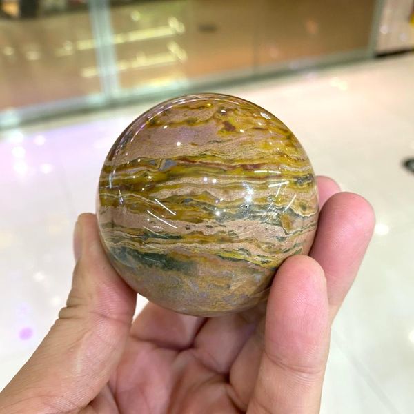 decorative objects & figurines natural ocean jasper crystal sphere stone energy ball for home decoration fengshui
decorative objects & figurines natural ocean jasper crystal sphere stone energy ball for home decoration fengshui