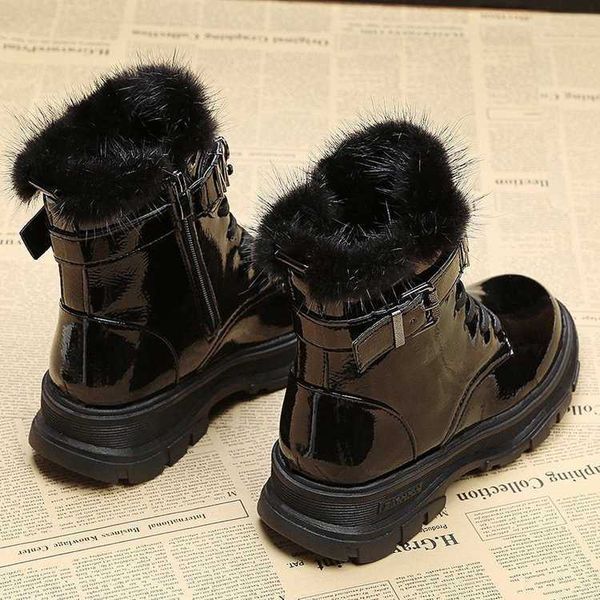 2021 winter snow boots superior quality women boots lace up fashion ankle fur warm shoes size 35-39 y0910, Black
2021 winter snow boots superior quality women boots lace up fashion ankle fur warm shoes size 35-39 y0910, Black