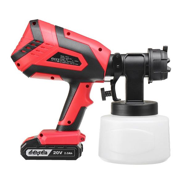 professional spray guns 350w cordless electric paint sprayer 1000ml household portable gun with battery flow control 3 nozzle sizes airbrush
professional spray guns 350w cordless electric paint sprayer 1000ml household portable gun with battery flow control 3 nozzle sizes airbrush