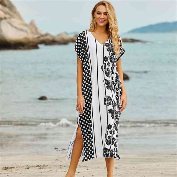 boho dress swimsuit cover up robe de plage kaftan beach pareo bikini cover up long summer dress sarong beachwear, White;black
boho dress swimsuit cover up robe de plage kaftan beach pareo bikini cover up long summer dress sarong beachwear, White;black