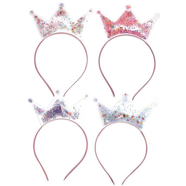 hair accessories 4pcs crown hoops bright bling hairbands party glitter sequin headdress, Slivery;white
hair accessories 4pcs crown hoops bright bling hairbands party glitter sequin headdress, Slivery;white