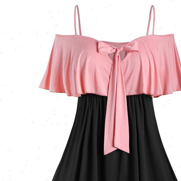 womens plus size two tone bowknot ruffled t shirt spaghetti strap tee half sleeve long, White
womens plus size two tone bowknot ruffled t shirt spaghetti strap tee half sleeve long, White