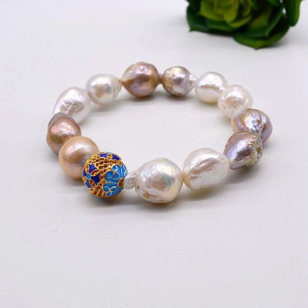 charm bracelets chinese cloisonne large particle ball color pearl bracelet, handmade cloisonne, elastic line natural colored bracelet, Golden;silver
charm bracelets chinese cloisonne large particle ball color pearl bracelet, handmade cloisonne, elastic line natural colored bracelet, Golden;silver