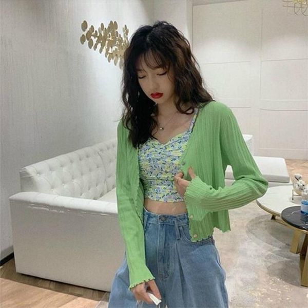 fashion girl summer knitted jacket women sweater slim short cardigan full sleeve v neck blouse, White;black
fashion girl summer knitted jacket women sweater slim short cardigan full sleeve v neck blouse, White;black