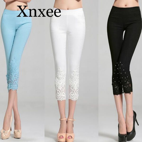 women's pants & capris baby blue slim women summer lace crochet rhinestone skinny stretch cropped leggings trousers calf length, Black;white
women's pants & capris baby blue slim women summer lace crochet rhinestone skinny stretch cropped leggings trousers calf length, Black;white