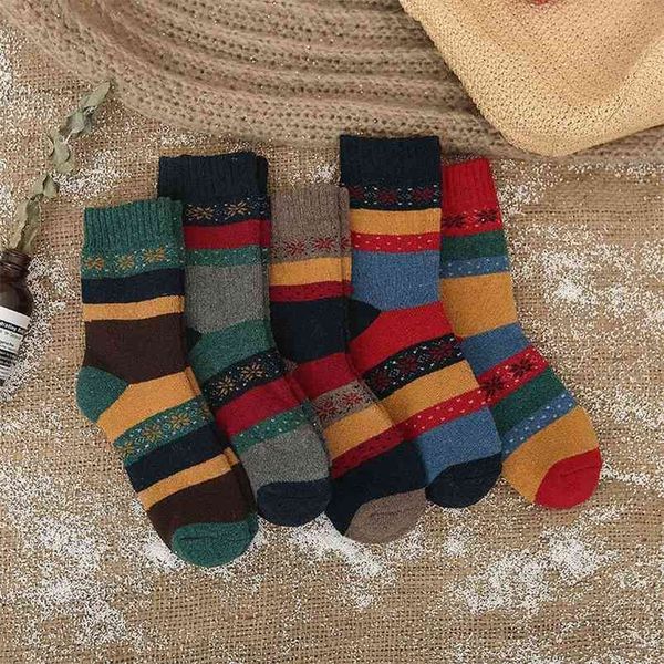 winter women's thickened warm harajuku retro wool and cashmere striped casual socks 5 pair 210720, Black;white
winter women's thickened warm harajuku retro wool and cashmere striped casual socks 5 pair 210720, Black;white