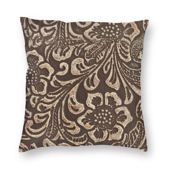 cushion/decorative pillow gold brown flowered tooled leather pattern throw cover decoration floral cushion 45x45 pillowcover for sofa
cushion/decorative pillow gold brown flowered tooled leather pattern throw cover decoration floral cushion 45x45 pillowcover for sofa