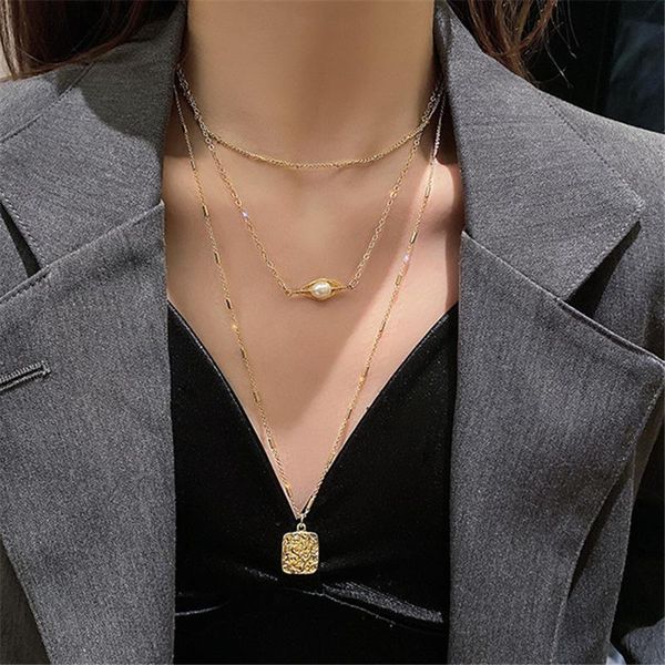 minar minimalist natural freshwater pearl chokers necklaces for women femme gold multi layers coin pendant necklace accessories, Silver
minar minimalist natural freshwater pearl chokers necklaces for women femme gold multi layers coin pendant necklace accessories, Silver
