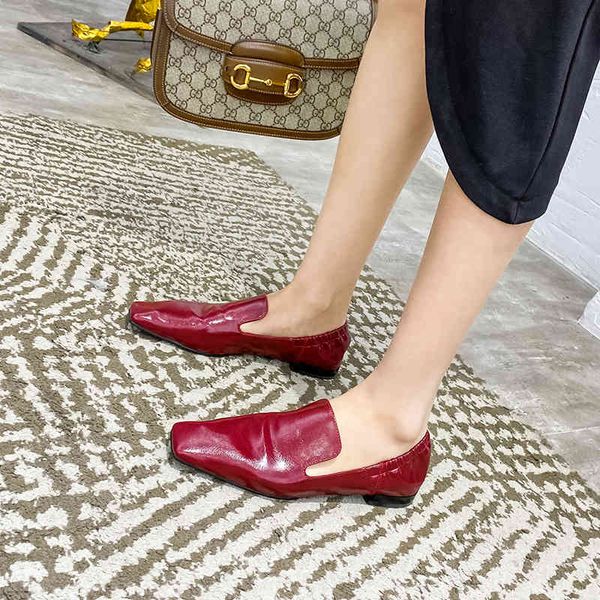 dress shoes spring women flats loafers square toe shallow mouth slip-on ladies fashion loafer 4 colors casual reox, Black
dress shoes spring women flats loafers square toe shallow mouth slip-on ladies fashion loafer 4 colors casual reox, Black