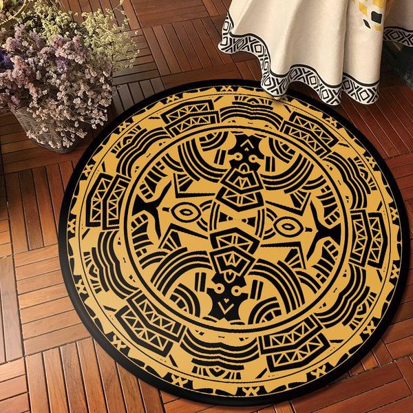 carpets gold sun totem rugs modern parlor bedroom bedside floor area rug chair mat national style round carpet for home living room
carpets gold sun totem rugs modern parlor bedroom bedside floor area rug chair mat national style round carpet for home living room