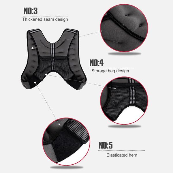 running weight vest for men women kids training workout adjustable weighted rw back support, Black;blue
running weight vest for men women kids training workout adjustable weighted rw back support, Black;blue