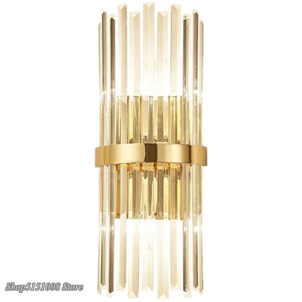 wall lamp crystal golden american country decor light luxury villa el study corridor aisle living room fixtures
wall lamp crystal golden american country decor light luxury villa el study corridor aisle living room fixtures
