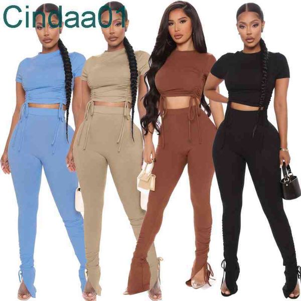 women two piece pants set deisgner slim outfits pleated casual sport suit summer plus size ladies clothing s-xxl 4 colours, White
women two piece pants set deisgner slim outfits pleated casual sport suit summer plus size ladies clothing s-xxl 4 colours, White
