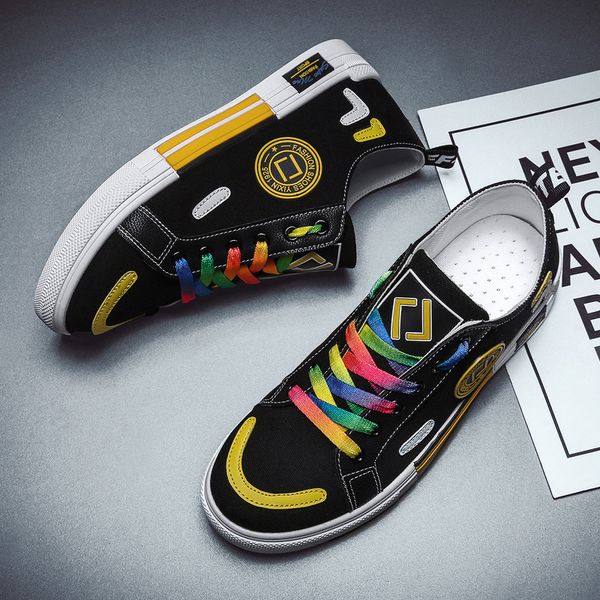 fashion rainbow printed canvas sneakers men summer black breathable low cut men canvas shoes casual flats zapatillas hombre 2021
fashion rainbow printed canvas sneakers men summer black breathable low cut men canvas shoes casual flats zapatillas hombre 2021