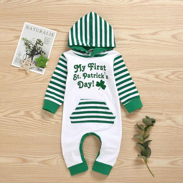 clothing sets fashion green safety born baby boy girl long sleeve st. patrick's day striped hooded jumpsuit children's one-piece c, White
clothing sets fashion green safety born baby boy girl long sleeve st. patrick's day striped hooded jumpsuit children's one-piece c, White