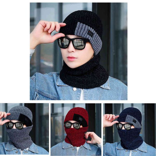 winter warm knitted protective outer cycling cover chenille plush thickened wool bib men's and women's cold proof hat, Blue;gray
winter warm knitted protective outer cycling cover chenille plush thickened wool bib men's and women's cold proof hat, Blue;gray