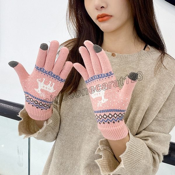 vintage christmas deer knitted gloves women thicken touch screen gloves winter warm snow elk full finger mittens xmas gift, Blue;gray
vintage christmas deer knitted gloves women thicken touch screen gloves winter warm snow elk full finger mittens xmas gift, Blue;gray