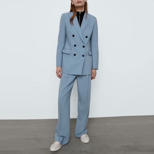 spring blazer suits two piece set double breasted and pants for women fashion lady office outfits wb1015 210525, White
spring blazer suits two piece set double breasted and pants for women fashion lady office outfits wb1015 210525, White
