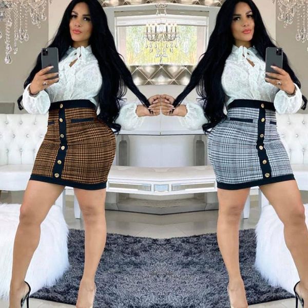 skirts fashion women plaid print singer-breasted bag hip mini night club casual skirt summer daily elegant, Black
skirts fashion women plaid print singer-breasted bag hip mini night club casual skirt summer daily elegant, Black