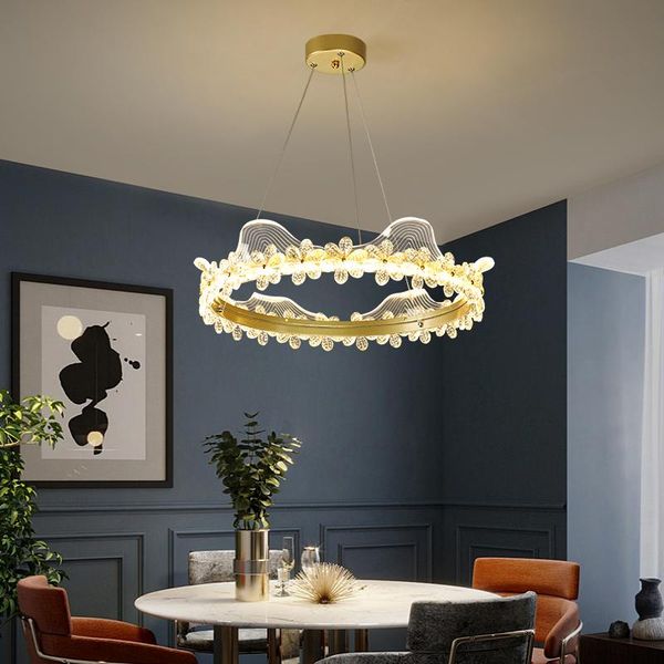 pendant lamps nordic petal chandelier post-modern living room simple light luxury crystal dining lamp bedroom art circle
pendant lamps nordic petal chandelier post-modern living room simple light luxury crystal dining lamp bedroom art circle