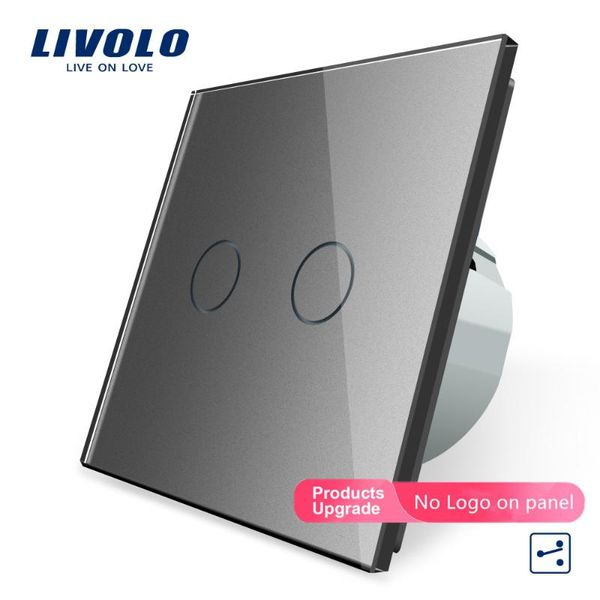 smart home control manufacturer, livolo eu standard touch switch, 2 gang way control, wall light vl-c702s-15 in grey color
smart home control manufacturer, livolo eu standard touch switch, 2 gang way control, wall light vl-c702s-15 in grey color