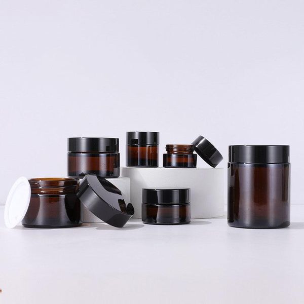 storage bottles & jars brown glass jar cream bottle 5g 10g 20g 30g 50g 100ml empty lip containers wide mouth cosmetic on promotion
storage bottles & jars brown glass jar cream bottle 5g 10g 20g 30g 50g 100ml empty lip containers wide mouth cosmetic on promotion