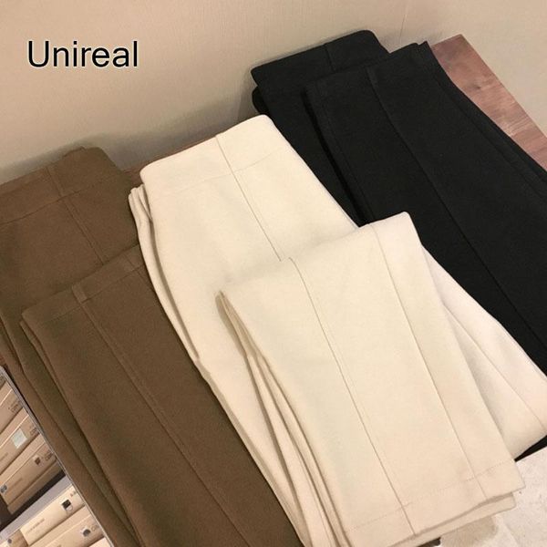 women's pants & capris unireal 2021 autumn winter thick wool high waist women harem casual trousers female woolen, Black;white
women's pants & capris unireal 2021 autumn winter thick wool high waist women harem casual trousers female woolen, Black;white