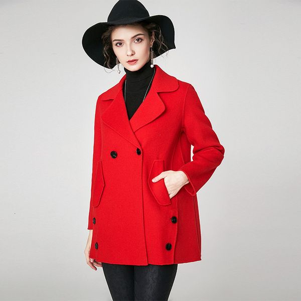 women's wool & blends women s winter coat red double sided cashmere outwear autumn plus size ladies fashion overcoats short nfzx, Black
women's wool & blends women s winter coat red double sided cashmere outwear autumn plus size ladies fashion overcoats short nfzx, Black