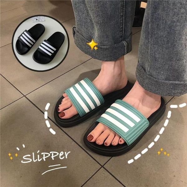slides women cartoon home slippers house bathroom indoor couples flip flops soft shoes striped, Black
slides women cartoon home slippers house bathroom indoor couples flip flops soft shoes striped, Black
