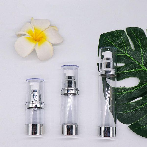storage bottles & jars 10pcs 15/30/50ml empty travel portable plastic airless vacuum pump bottle vial press container for essence cleanser e 
storage bottles & jars 10pcs 15/30/50ml empty travel portable plastic airless vacuum pump bottle vial press container for essence cleanser e