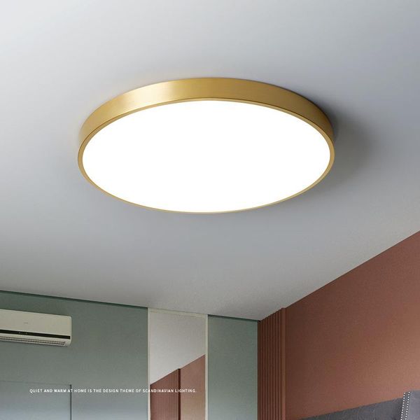 ultra-thin led copper ceiling lamp round bedroom simple modern balcony room living nordic lamps lights
ultra-thin led copper ceiling lamp round bedroom simple modern balcony room living nordic lamps lights