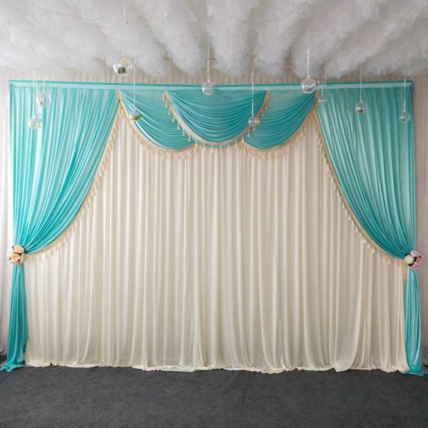 party decoration luxury ice silk chiffon fabric wedding stage backdrop swags with tassels drape curtain for birthday
party decoration luxury ice silk chiffon fabric wedding stage backdrop swags with tassels drape curtain for birthday