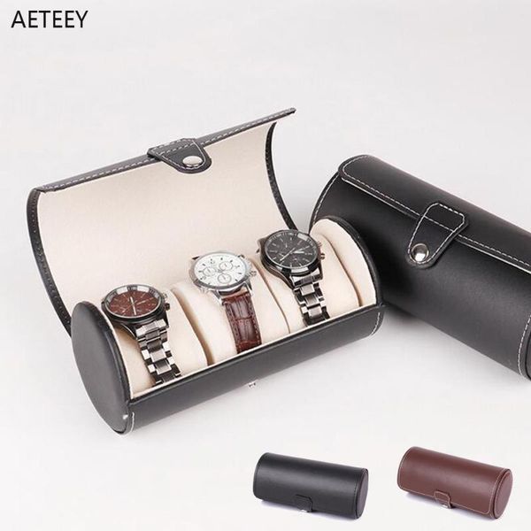 watch boxes & cases 3 slots luxury storage organizer box case wristwatch holder bracelet jewelry pu leather portable easy display gift for m, Black;blue
watch boxes & cases 3 slots luxury storage organizer box case wristwatch holder bracelet jewelry pu leather portable easy display gift for m, Black;blue