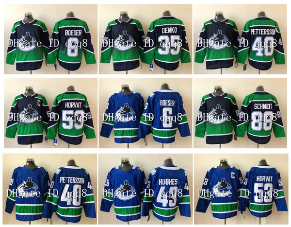 2021 reverse retro vancouver canucks jersey 40 elias pettersson 53 bo horvat 6 brock boeser 35 thatcher demko 88 nate schmidt 43 quinn hughe, Black;red
2021 reverse retro vancouver canucks jersey 40 elias pettersson 53 bo horvat 6 brock boeser 35 thatcher demko 88 nate schmidt 43 quinn hughe, Black;red