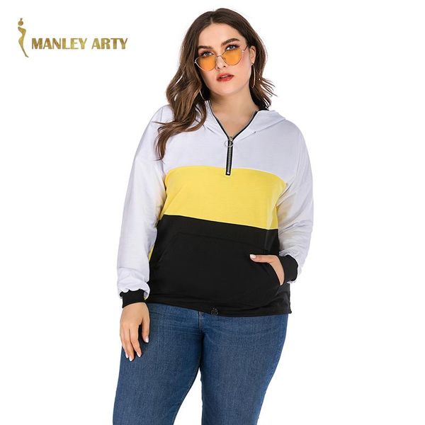 women's hoodies & sweatshirts autumn winter casual fashion patchwork plus size loose pullover ladies versatile slim simple design sweat, Black
women's hoodies & sweatshirts autumn winter casual fashion patchwork plus size loose pullover ladies versatile slim simple design sweat, Black