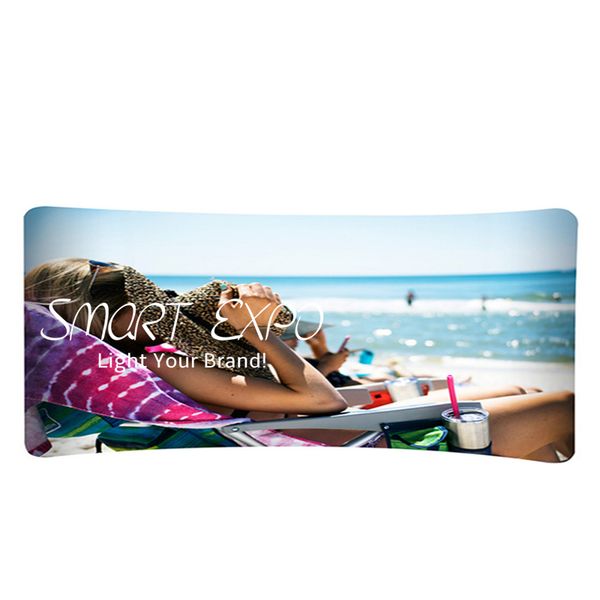 advertising display 20ft snap-tube c curve tension fabric backdrop wall with thick aluminum tube customized printed graphic portable carry b
advertising display 20ft snap-tube c curve tension fabric backdrop wall with thick aluminum tube customized printed graphic portable carry b