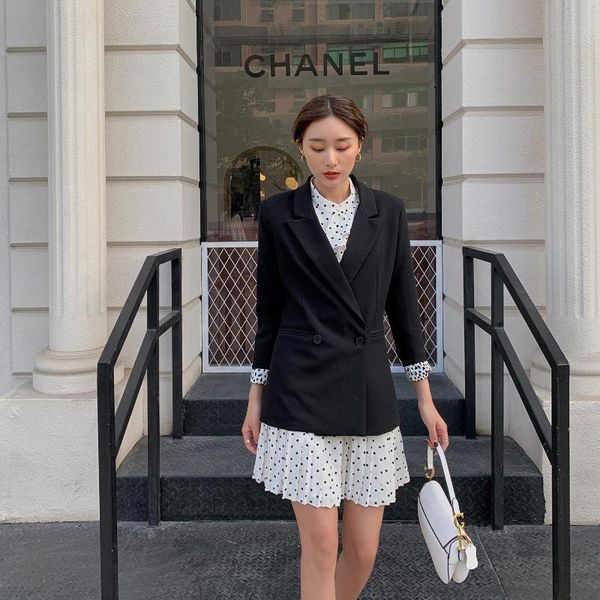 elegant women blazer one button pockets long sleeve leopard suit jacket patchwork office slim waist outwear vs339 women's suits & blaze, White;black
elegant women blazer one button pockets long sleeve leopard suit jacket patchwork office slim waist outwear vs339 women's suits & blaze, White;black