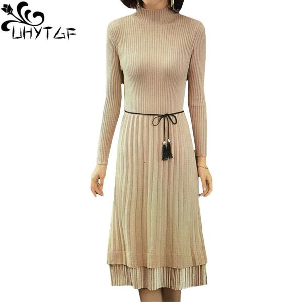 casual dresses uhytgf loose plus size dress female knit turtleneck pullover autumn winter sweater women elasticity long skirt1195, Black;gray
casual dresses uhytgf loose plus size dress female knit turtleneck pullover autumn winter sweater women elasticity long skirt1195, Black;gray