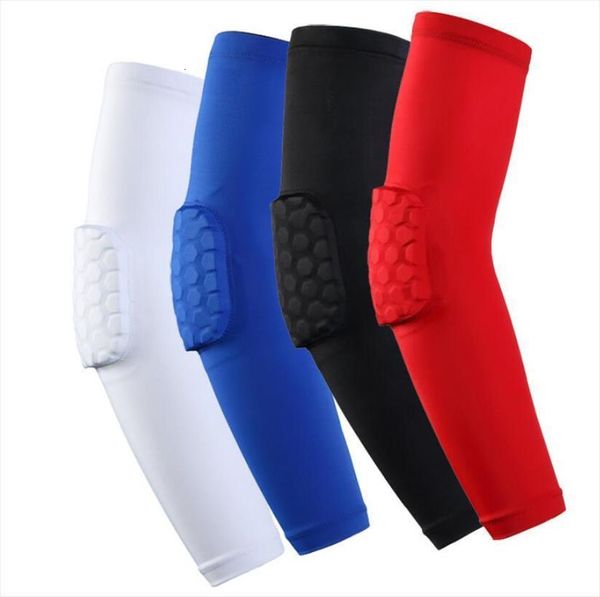 pro protective gear sports mens basketball honeycomb anti collision against elbow long arm guards and get 6pcs nose strip, White;black
pro protective gear sports mens basketball honeycomb anti collision against elbow long arm guards and get 6pcs nose strip, White;black