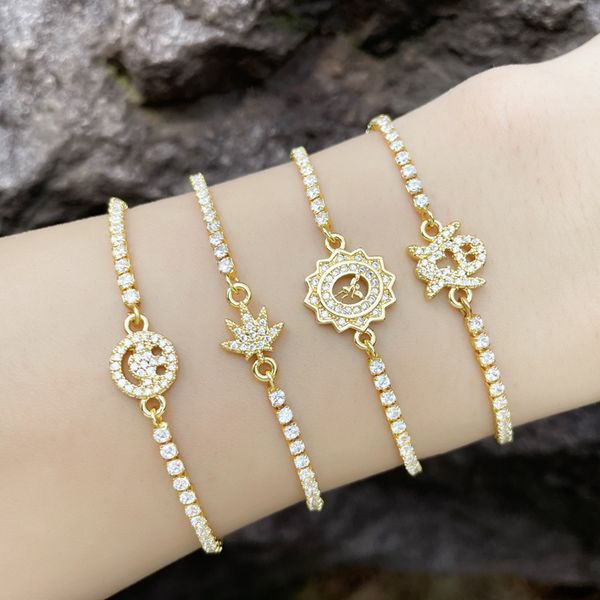 as jewelry fashion fun halloween ghost zircon ins smile expression bracelet bre05, Golden;silver 
as jewelry fashion fun halloween ghost zircon ins smile expression bracelet bre05, Golden;silver