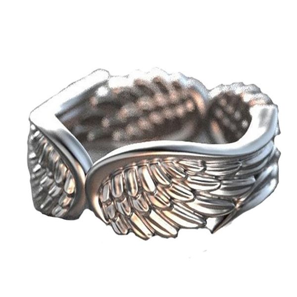 cluster rings fashion creative feather wing pattern ring retro elegance ladies wedding silver color jewelry punk hip hop party accessories, Golden;silver
cluster rings fashion creative feather wing pattern ring retro elegance ladies wedding silver color jewelry punk hip hop party accessories, Golden;silver