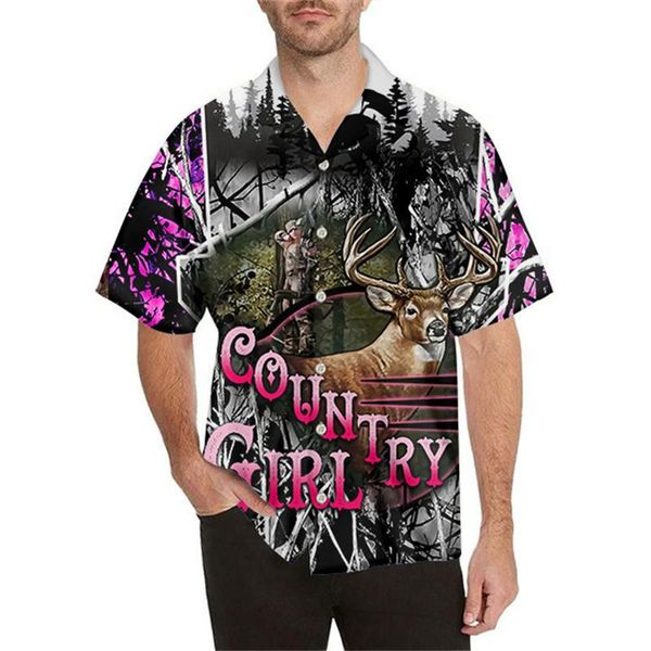 men's casual shirts brand design cuban shirt for country girls hunting deer animal turn-down collar hawaiana beach blouse camisa, White;black
men's casual shirts brand design cuban shirt for country girls hunting deer animal turn-down collar hawaiana beach blouse camisa, White;black