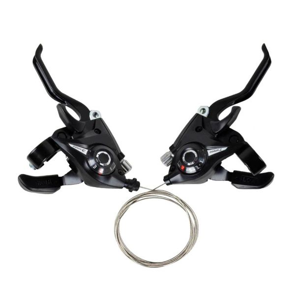 bike derailleurs 3x7 21 speed bicycle shifter brake mtb mountain road riding cycling disc levers with shift cable
bike derailleurs 3x7 21 speed bicycle shifter brake mtb mountain road riding cycling disc levers with shift cable